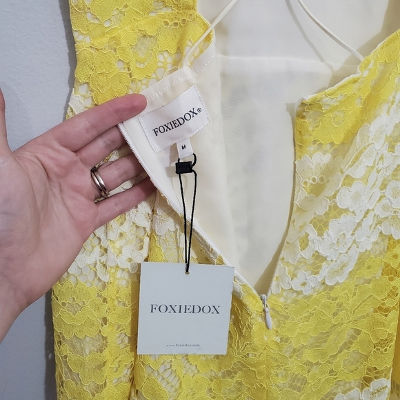 NWT Anthro Foxiedox Mona Lace Dress - Picture 3 of 3